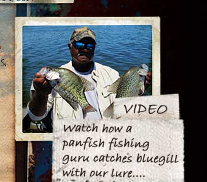 VIDEO - Watch Mr. Kenneth Smith, a Pennsylvania panfish fishing guru catch bluegills with Stubby Steve's pellets!