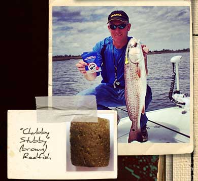 "Chubby Stubby" caught a  redfish
