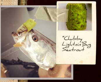 "Lightnin' Bug" Chubby caught a seatrout